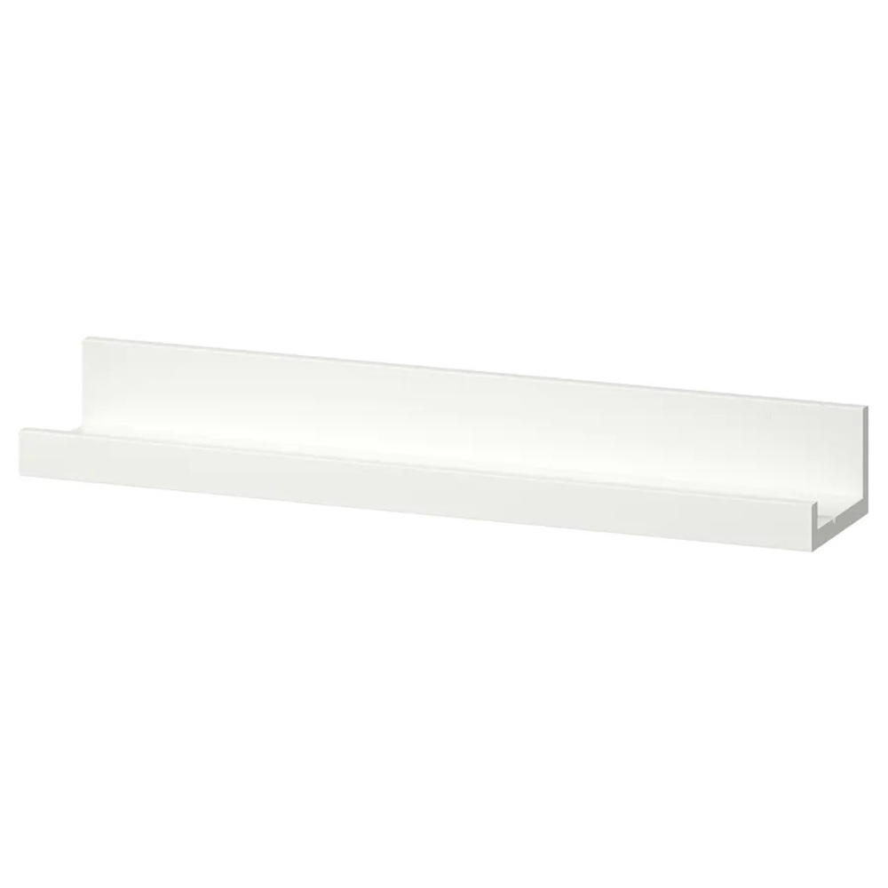 New IKEA White Mosslanda 21¾" Floating Shelf Picture Photo Ledge